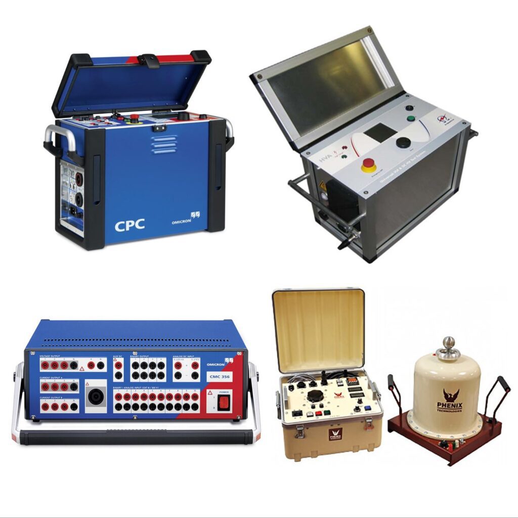 A huge range of Electrical testing gear